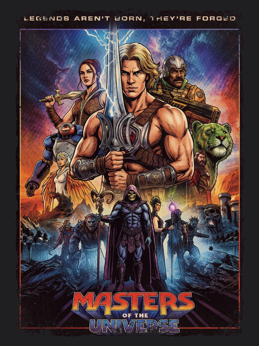 Masters of The Universe Superhero Movie | Unisex Graphic Short Sleeve Tee