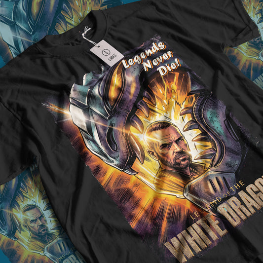 Legend of The White Dragon Superhero Movie | Unisex Graphic Short Sleeve Tee