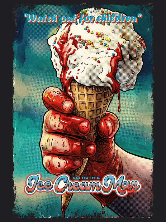 Ice Cream Man Horror Movie | Unisex Graphic Short Sleeve Tee