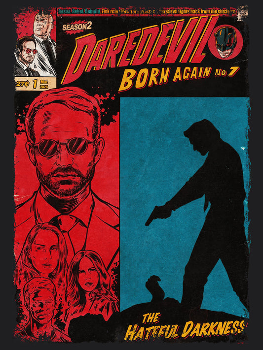 Daredevil Superhero TV Series | Unisex Graphic Short Sleeve Tee