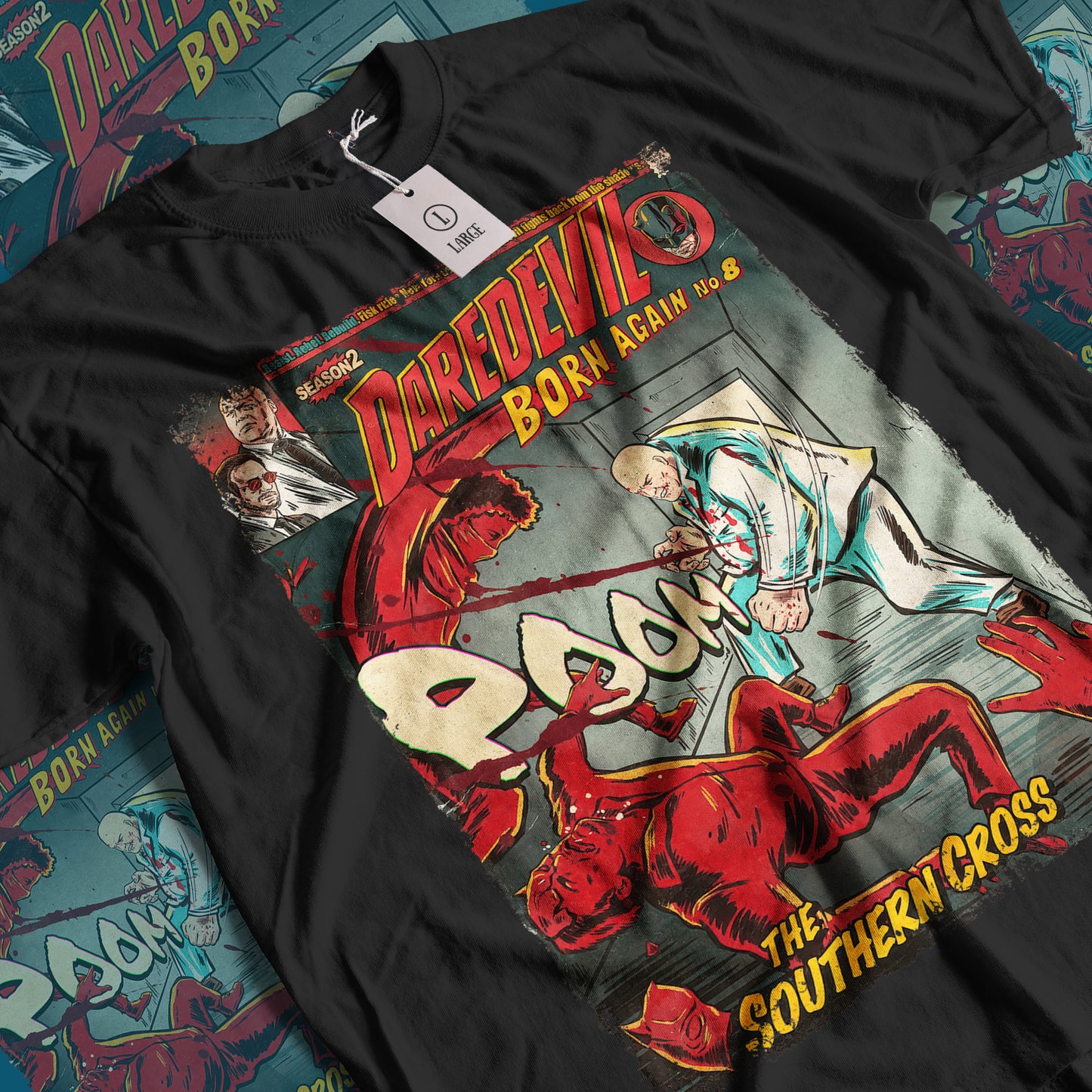 Daredevil Superhero TV Series | Unisex Graphic Short Sleeve Tee