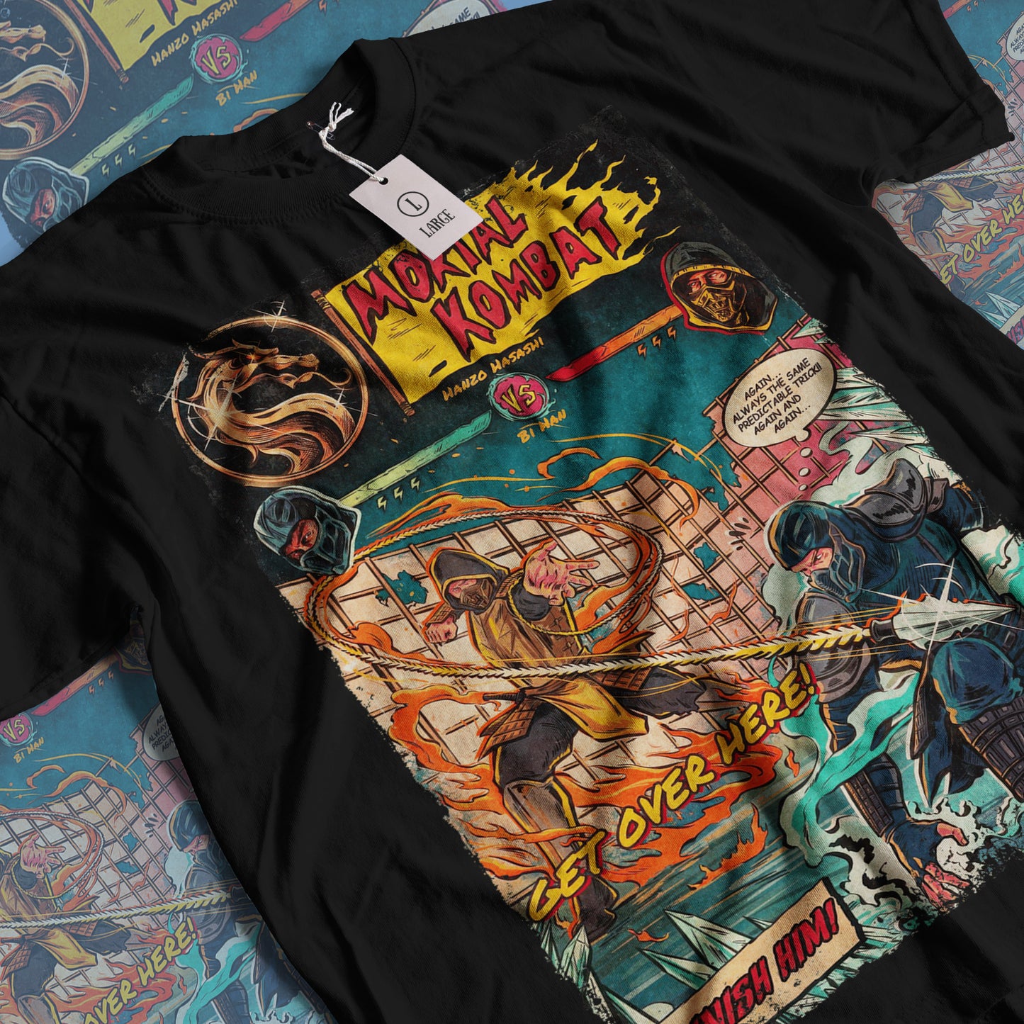 Mortal Kombat Action Video Game Movie | Unisex Graphic Short Sleeve Tee