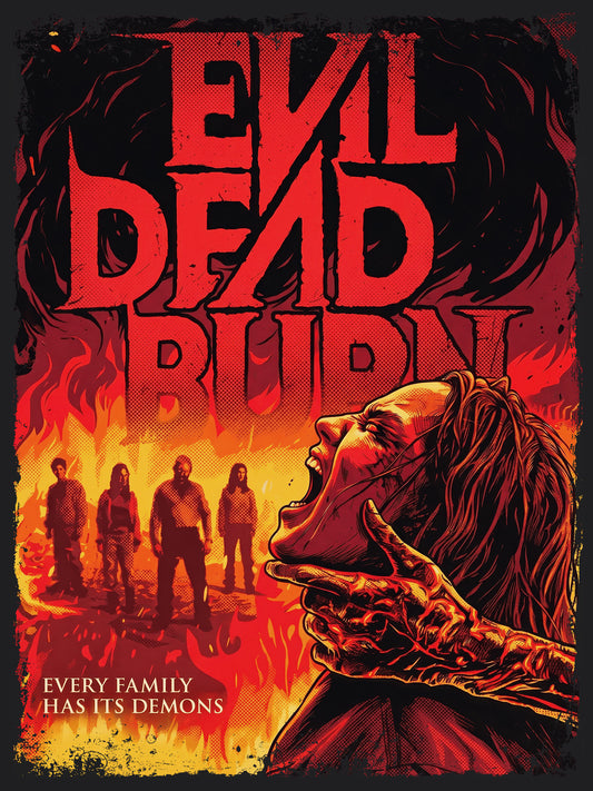 Evil Dead Burn Horror Movie | Unisex Graphic Short Sleeve Tee