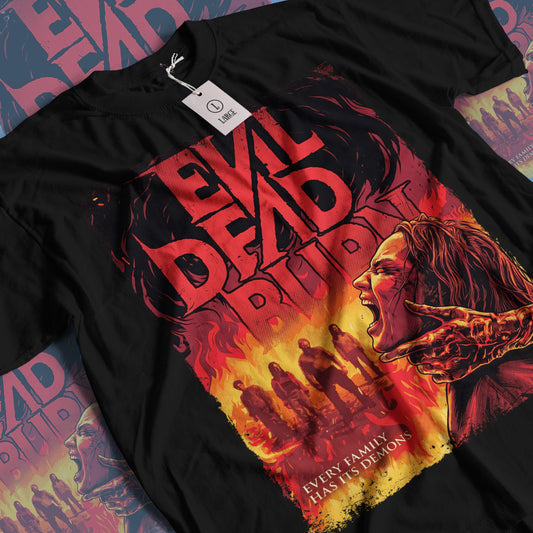Evil Dead Burn Horror Movie | Unisex Graphic Short Sleeve Tee
