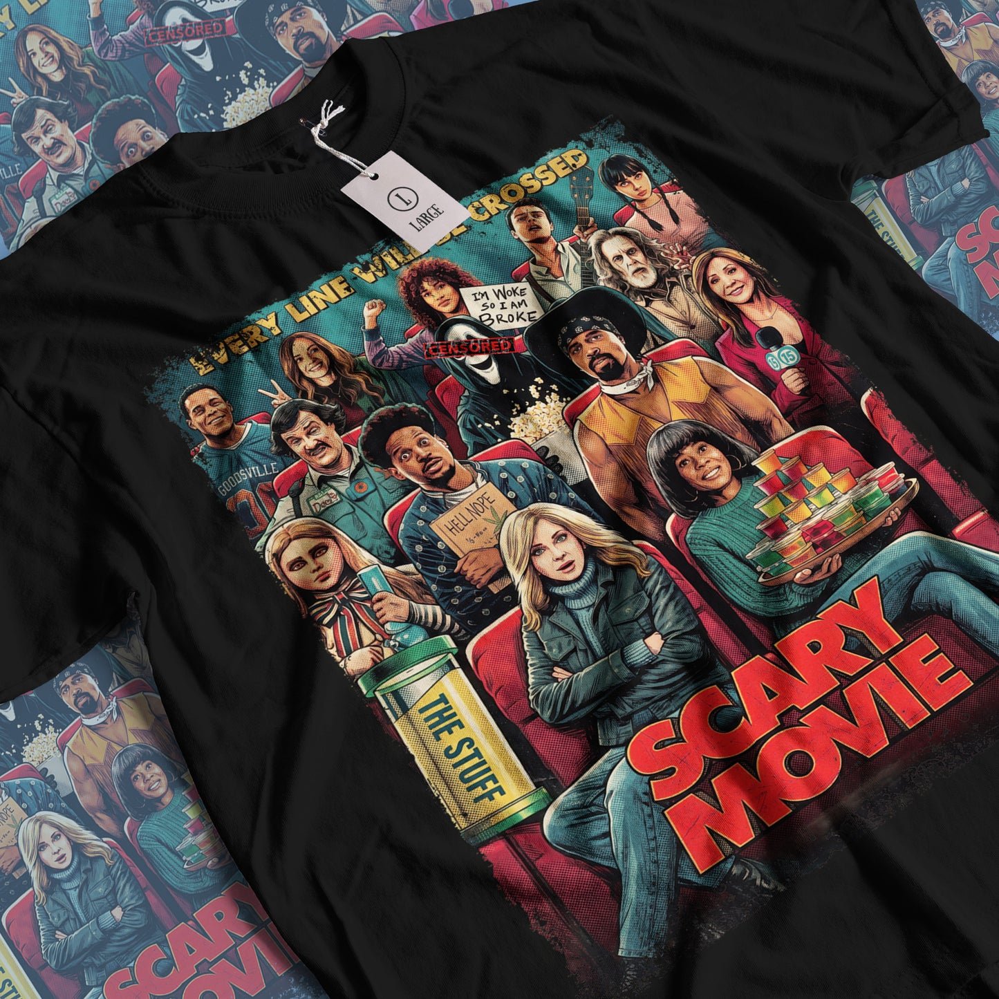 Scary Movie Horror Movies | Unisex Graphic Short Sleeve Tee