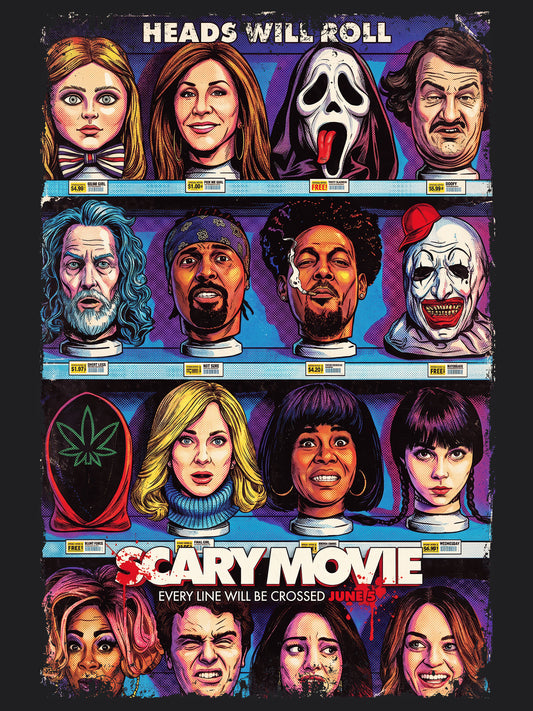 Scary Movie Horror Movies | Unisex Graphic Short Sleeve Tee