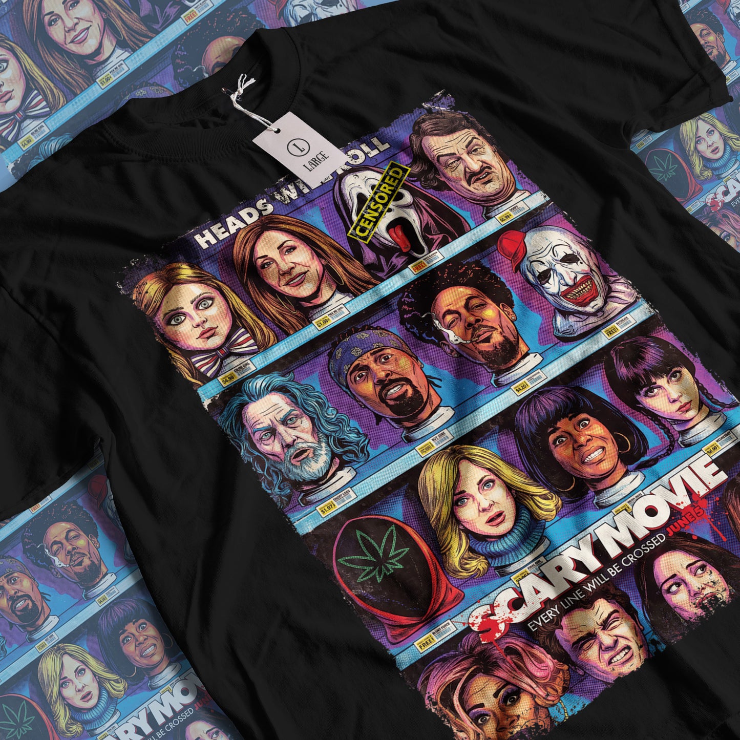 Scary Movie Horror Movies | Unisex Graphic Short Sleeve Tee