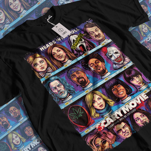 Scary Movie Horror Movies | Unisex Graphic Short Sleeve Tee