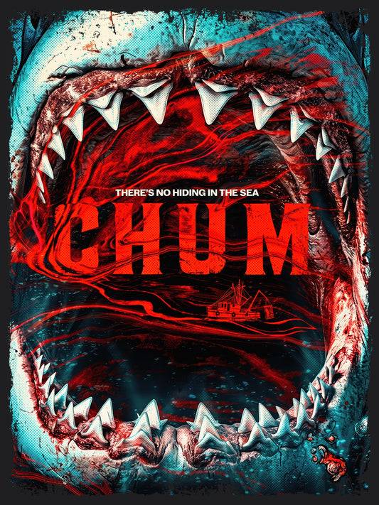 Chum Shark Movie T-Shirt | Unisex Graphic Short Sleeve Tee