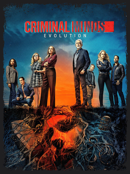 Criminal Minds TV Series T-Shirt | Unisex Graphic Short Sleeve Tee