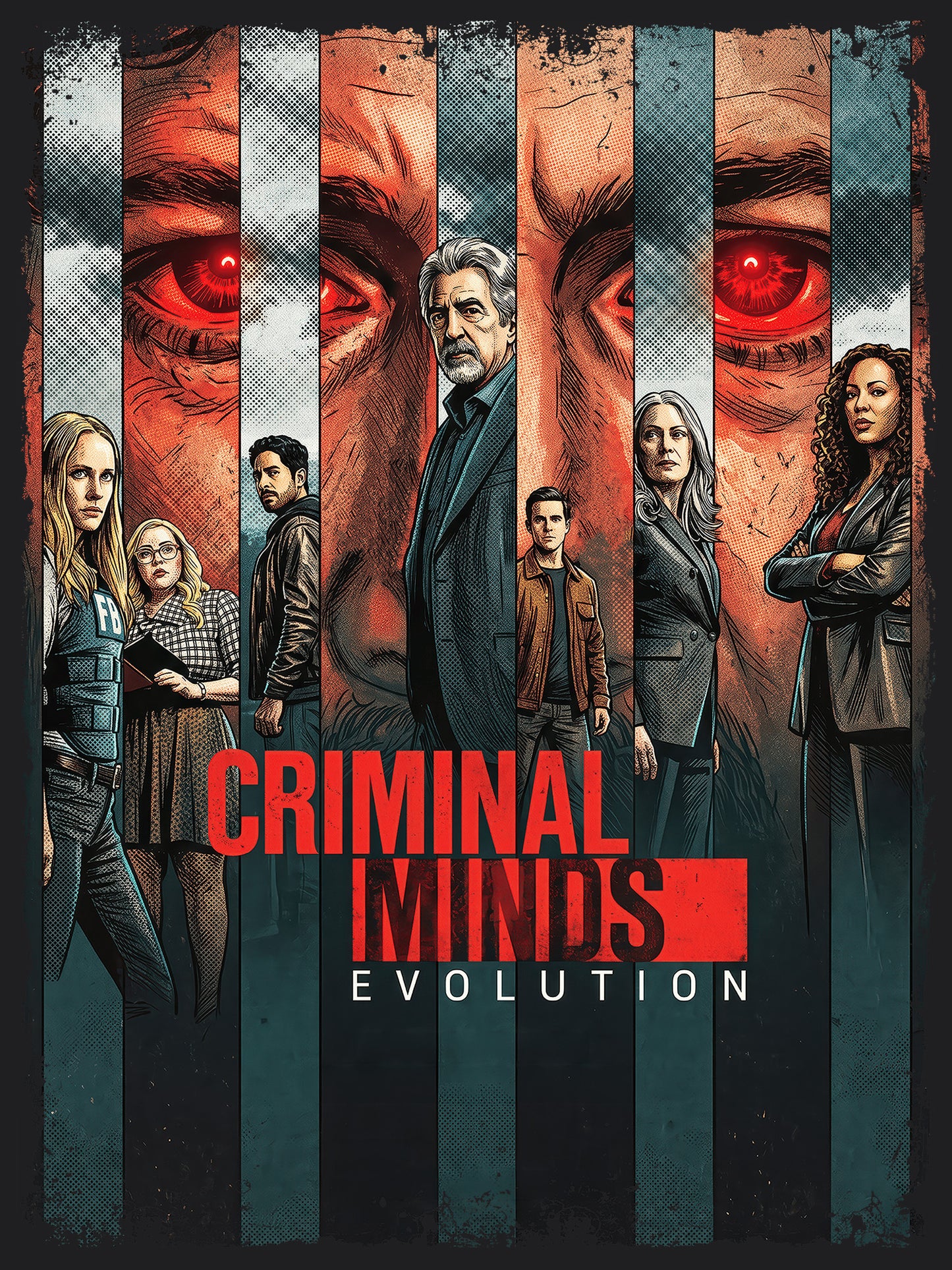 Criminal Minds TV Series T-Shirt | Unisex Graphic Short Sleeve Tee