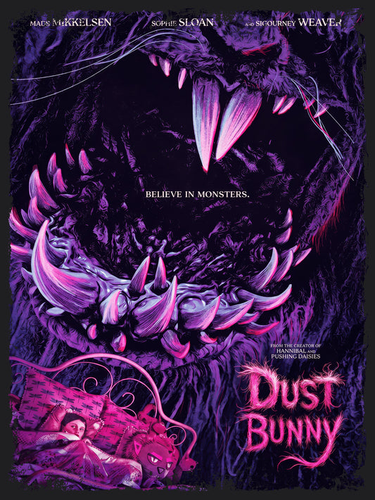 Dust Bunny Horror Movie T-Shirt | Unisex Graphic Short Sleeve Tee