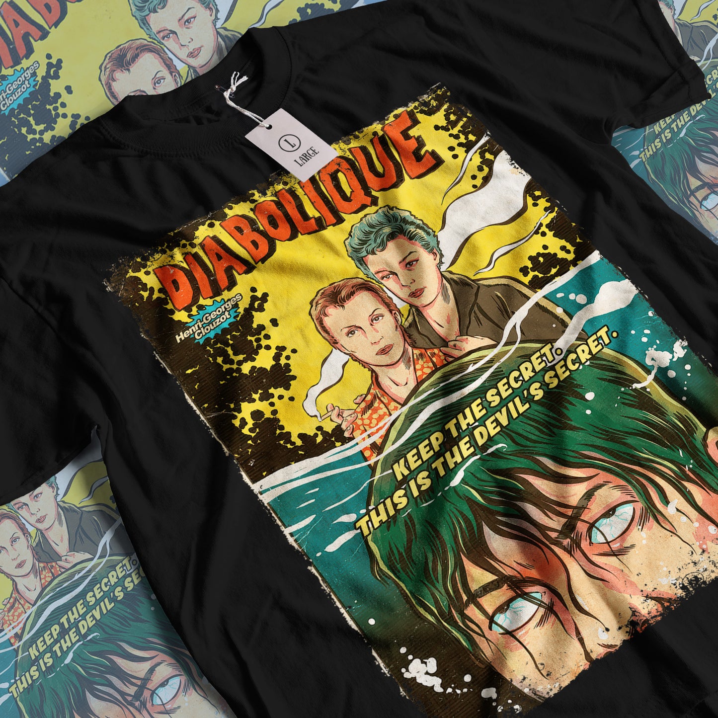 Diabolique Horror Movie T-Shirt | Unisex Graphic Short Sleeve Tee