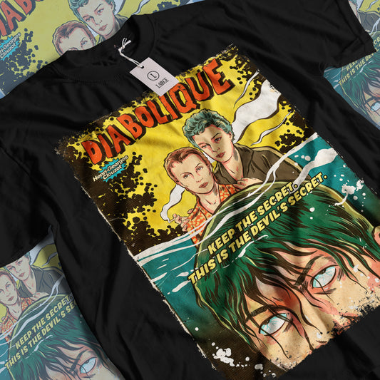 Diabolique Horror Movie T-Shirt | Unisex Graphic Short Sleeve Tee