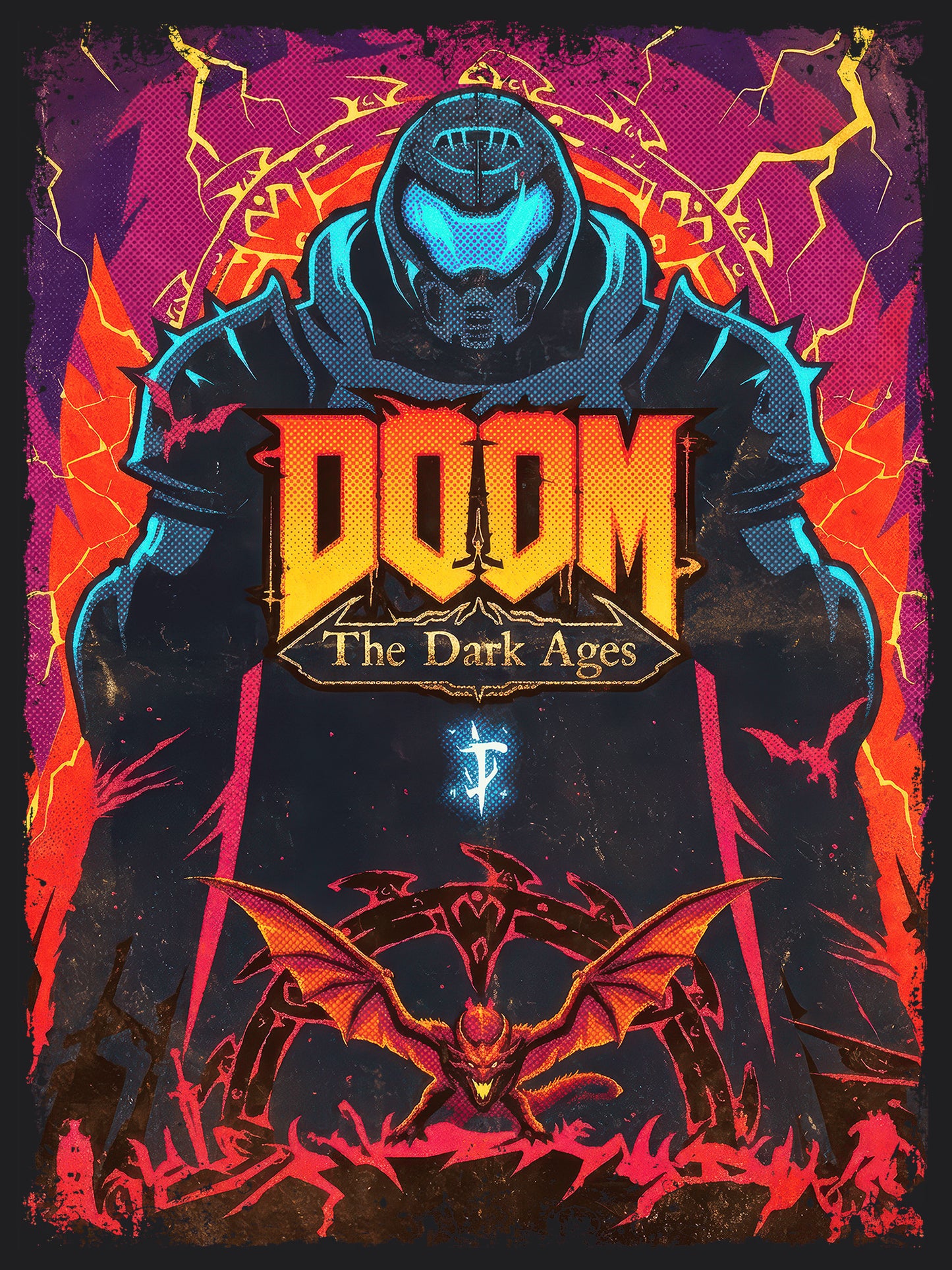 Doom The Dark Age Video Game T-Shirt | Unisex Graphic Short Sleeve Tee