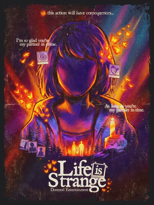 Life is Strange Video Game T-Shirt | Unisex Graphic Short Sleeve Tee