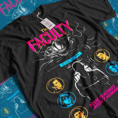 The Faculty Horror Movie T-Shirt | Unisex Graphic Short Sleeve Tee