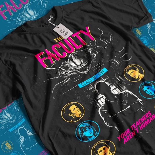 The Faculty Horror Movie T-Shirt | Unisex Graphic Short Sleeve Tee