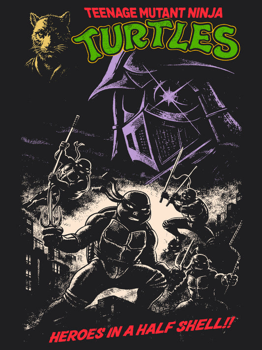 Teenage Mutant Ninja Turtles Animation Superhero Movie T-Shirt | Unisex Graphic Short Sleeve Tee