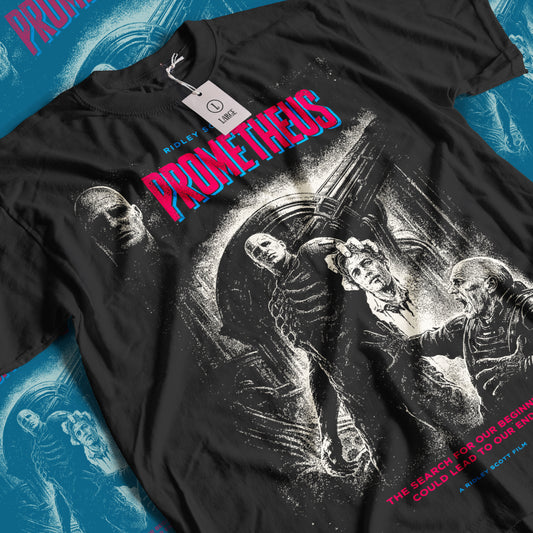 Prometheus Movie T-Shirt | Unisex Graphic Short Sleeve Tee
