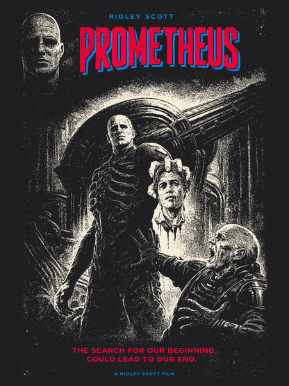 Prometheus Movie T-Shirt | Unisex Graphic Short Sleeve Tee