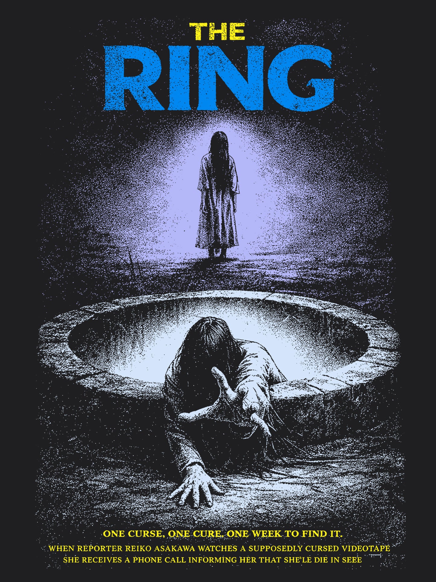 The Ring Horror Movie T-Shirt | Unisex Graphic Short Sleeve Tee