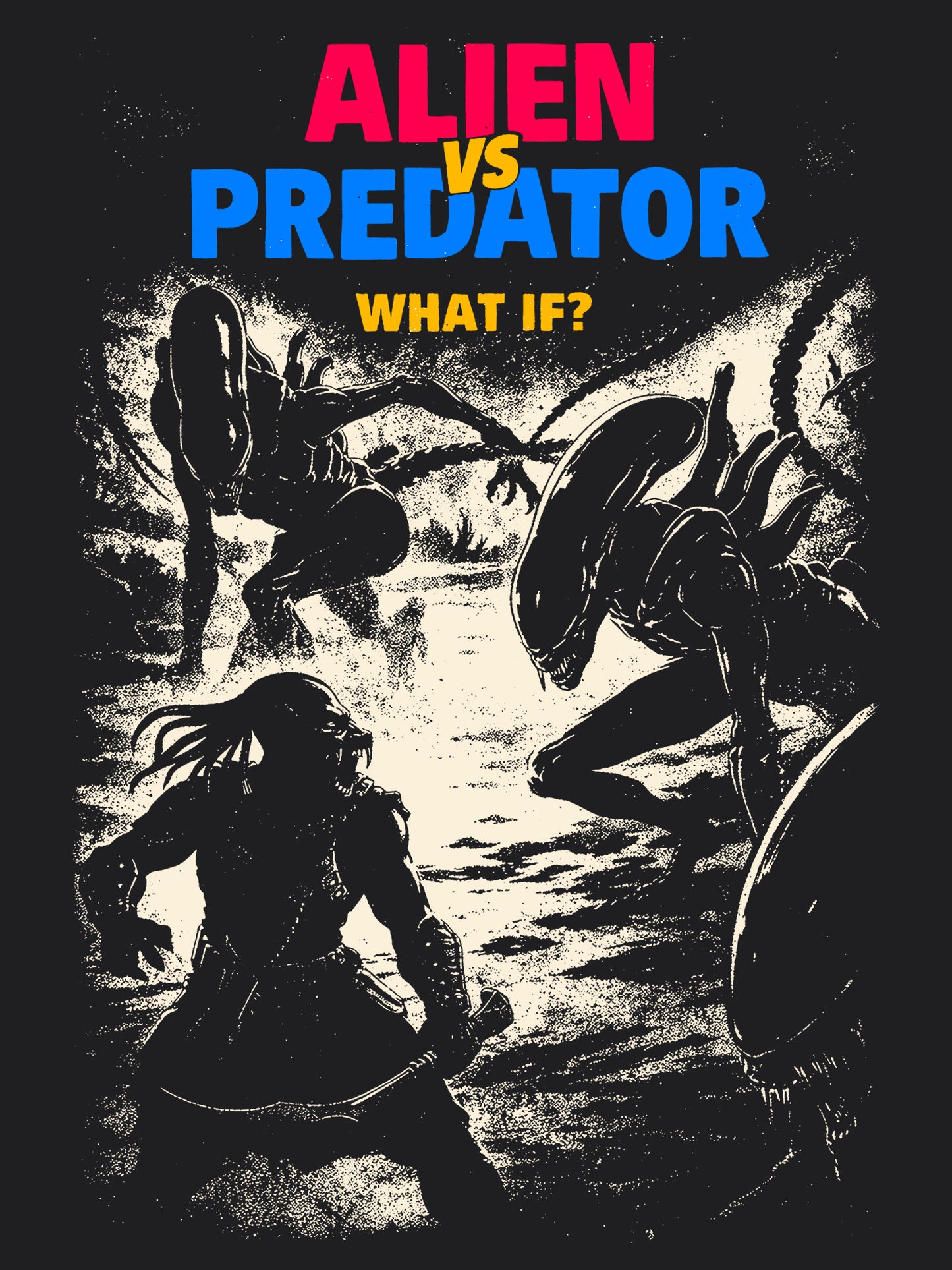 Alien Vs Predator Sci-fi Movie T-Shirt | Unisex Graphic Short Sleeve Tee