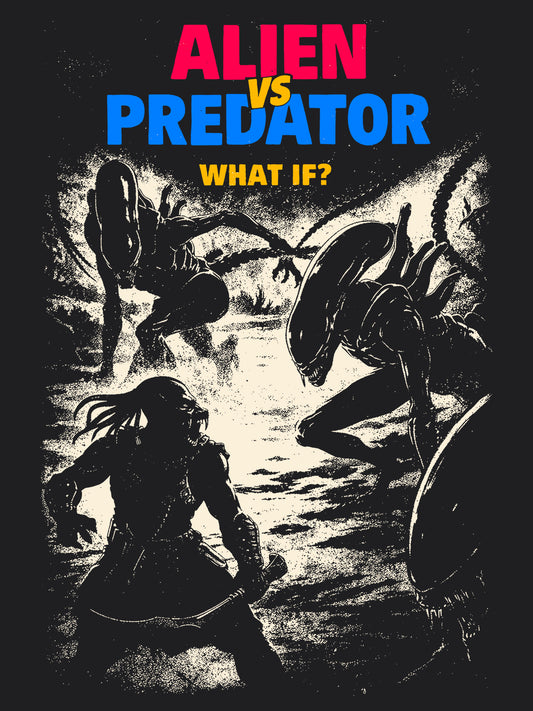 Alien Vs Predator Sci-fi Movie T-Shirt | Unisex Graphic Short Sleeve Tee