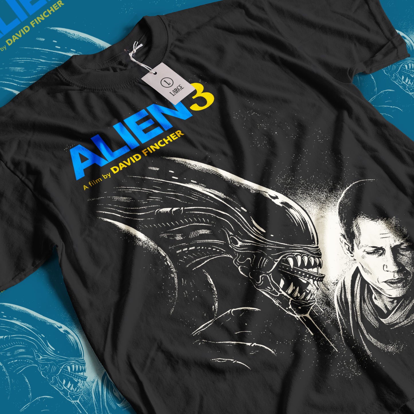 Alien 3 Horror Sci-fi Movie T-Shirt | Unisex Graphic Short Sleeve Tee