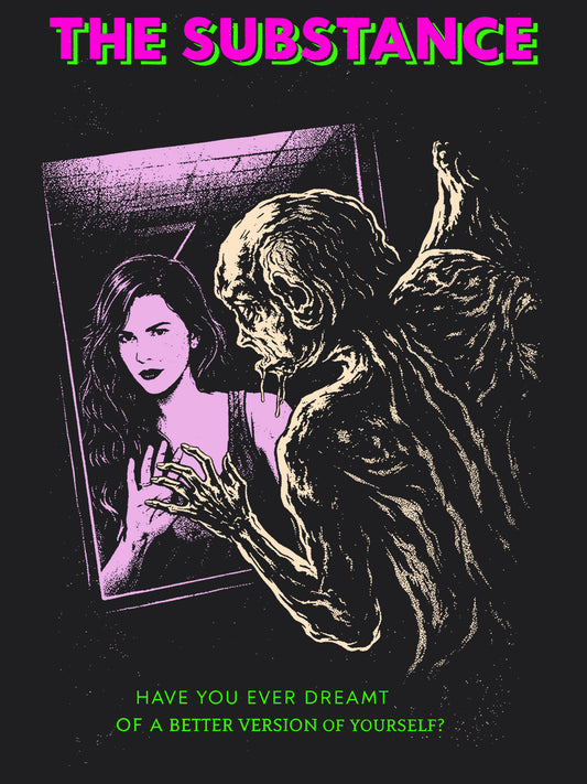 The Substance Horror Movie T-Shirt | Unisex Graphic Short Sleeve Tee