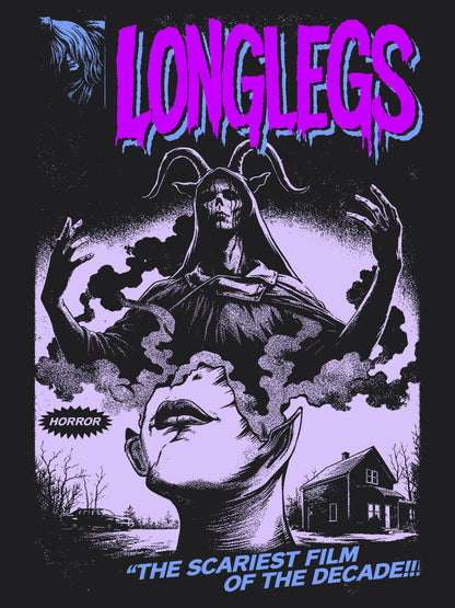 Longlegs Horror Movie T-Shirt | Unisex Graphic Short Sleeve Tee