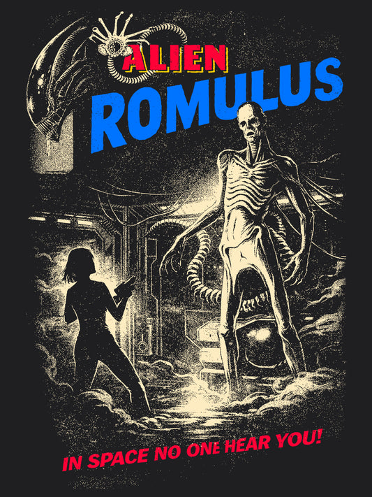 Alien Romulus Horror Sci-fi Movie T-Shirt | Unisex Graphic Short Sleeve Tee