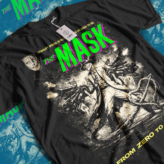 The Mask Horror Superhero Movie T-Shirt | Unisex Graphic Short Sleeve Tee