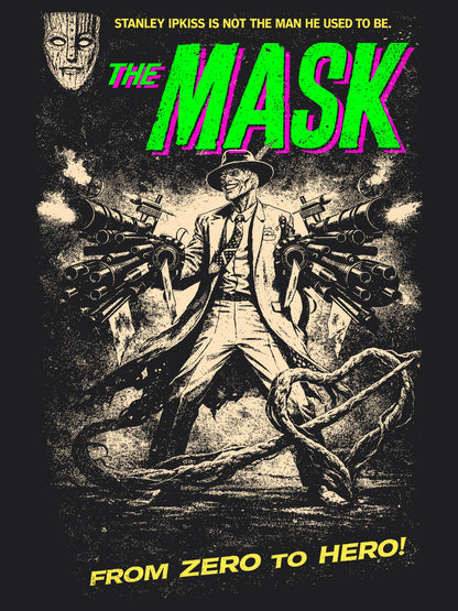 The Mask Horror Superhero Movie T-Shirt | Unisex Graphic Short Sleeve Tee