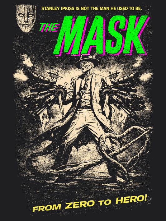 The Mask Horror Superhero Movie T-Shirt | Unisex Graphic Short Sleeve Tee
