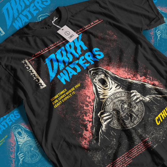 Dark Waters Horror Movie T-Shirt | Unisex Graphic Short Sleeve Tee