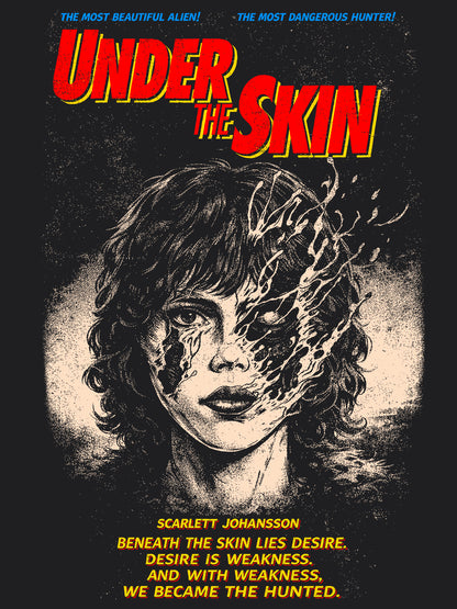Under The Skin Horror Movie T-Shirt | Unisex Graphic Short Sleeve Tee