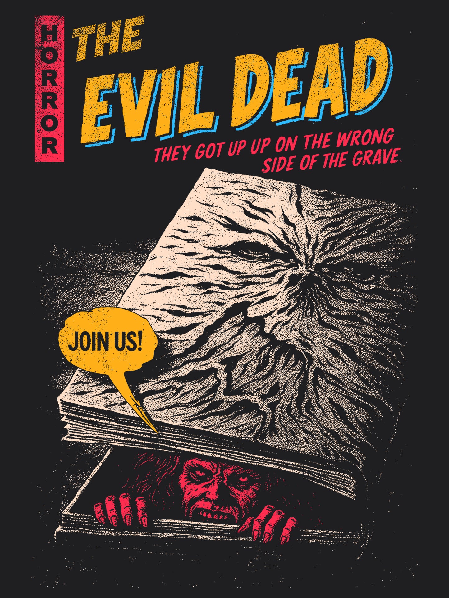 The Evil Dead Horror Movie T-Shirt | Unisex Graphic Short Sleeve Tee