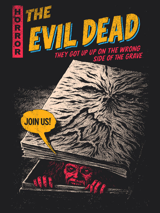 The Evil Dead Horror Movie T-Shirt | Unisex Graphic Short Sleeve Tee