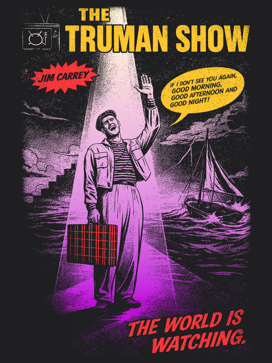 The Truman Show Movie T-Shirt | Unisex Graphic Short Sleeve Tee
