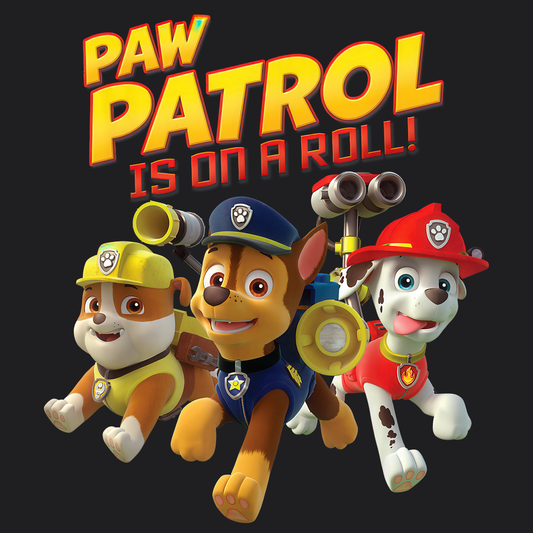 Paw Patrol is On a Roll - Paw Patrol T-shirt - Animation TV Series Youth Short Sleeve Tee