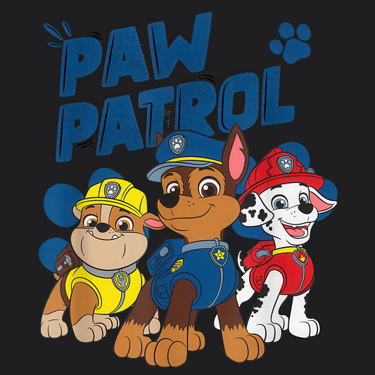 Paw Patrol T-shirt - Animation TV Series Youth Short Sleeve Tee