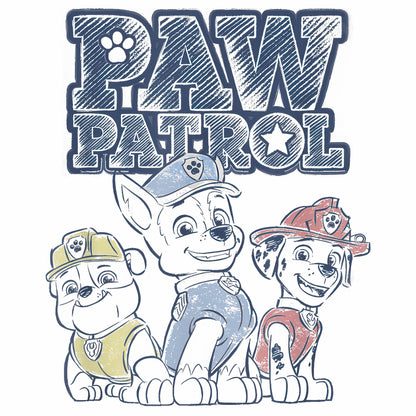 Paw Patrol T-shirt - Animation TV Series Youth Short Sleeve Tee