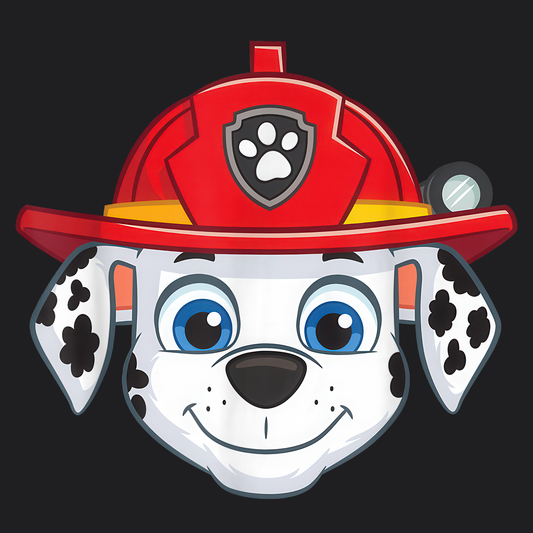 Marshall - Paw Patrol T-shirt - Animation TV Series Youth Short Sleeve Tee
