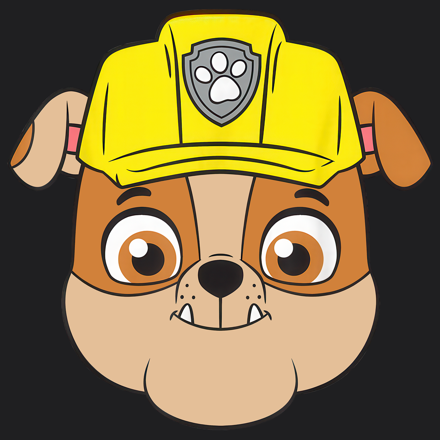 Rubble - Paw Patrol T-shirt - Animation TV Series Youth Short Sleeve Tee