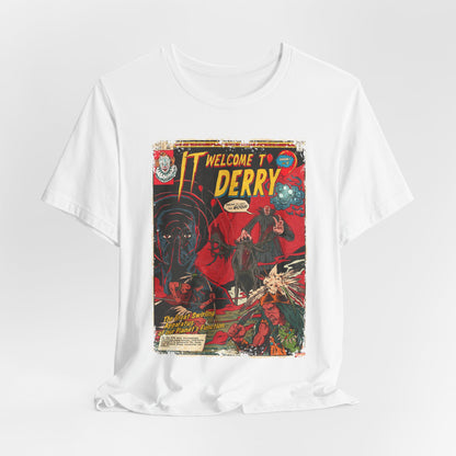 IT Welcome To Derry Horror TV Series | Unisex Graphic Short Sleeve Tee