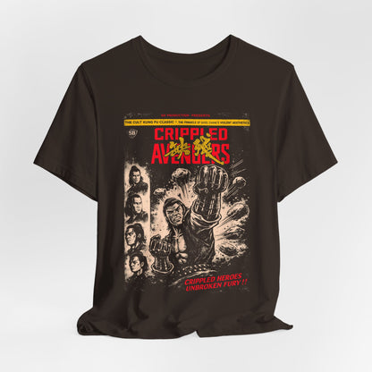 Crippled Avengers Movie T-Shirt | Unisex Graphic Short Sleeve Tee