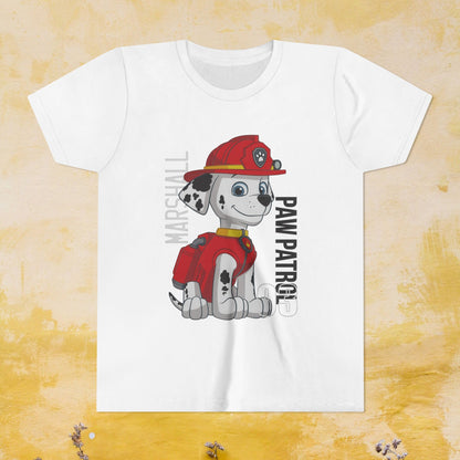 Marshall - Paw Patrol T-shirt - Animation TV Series Youth Short Sleeve Tee