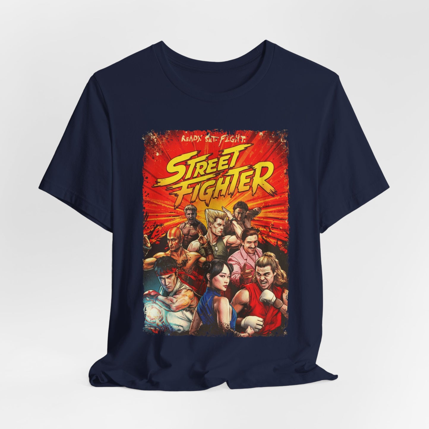 Street Fighter Action Video Game Movie | Unisex Graphic Short Sleeve Tee