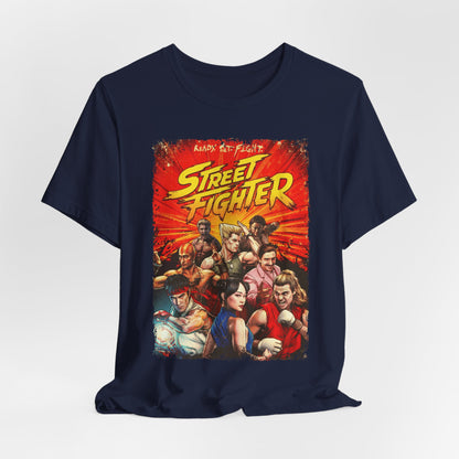 Street Fighter Action Video Game Movie | Unisex Graphic Short Sleeve Tee